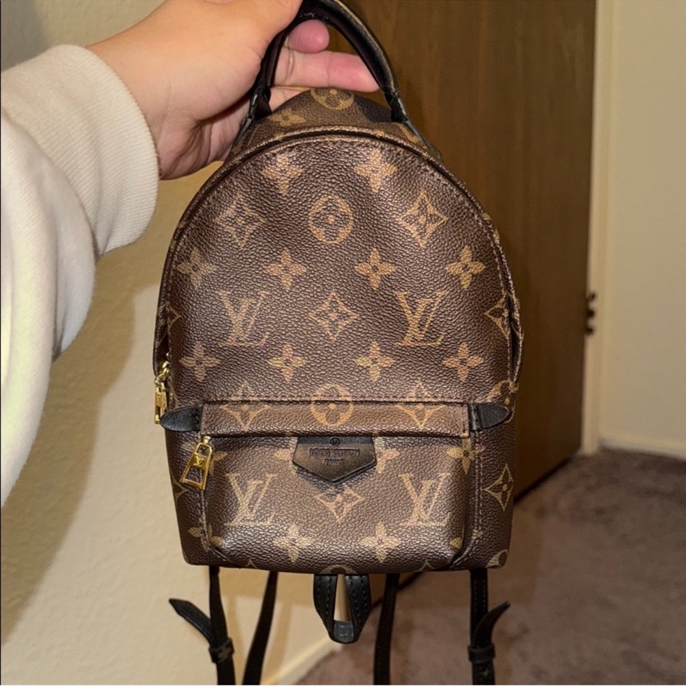 Brown Monogram Mini Backpack